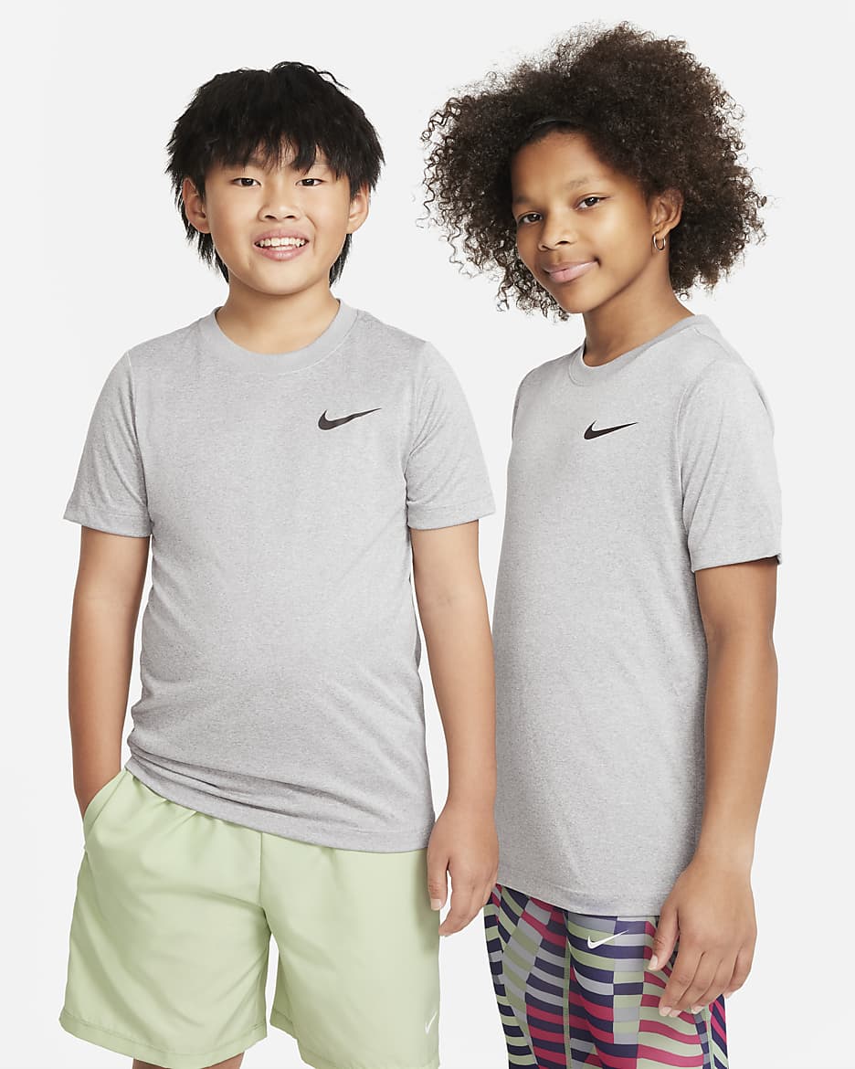 Nike Dri FIT Legend Big Kids Training T Shirt. Nike